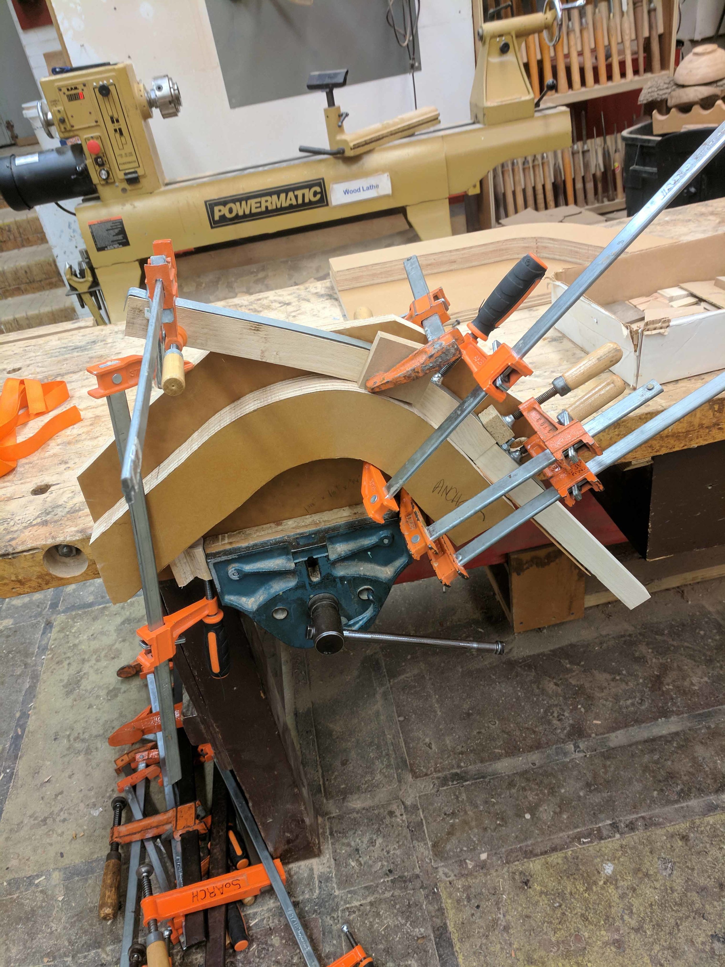 STEAM BEND ON FORM