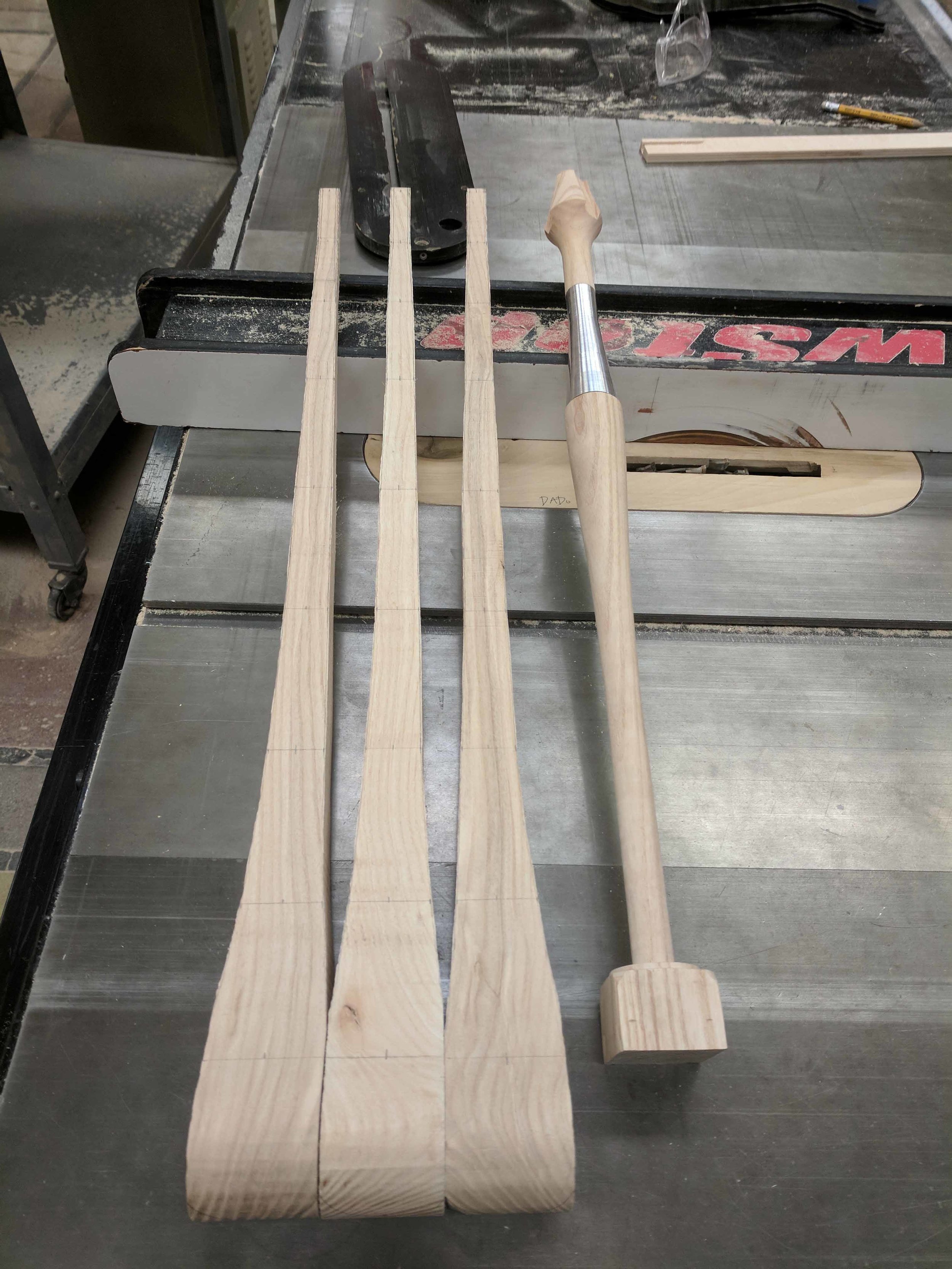 LEGS IN PROGRESS
