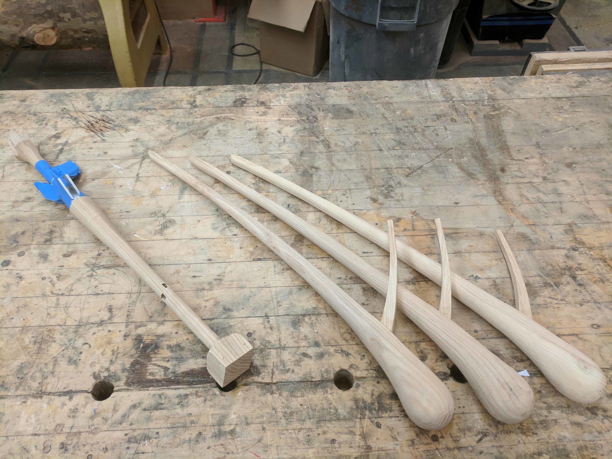 LEGS AFTER SHAPING