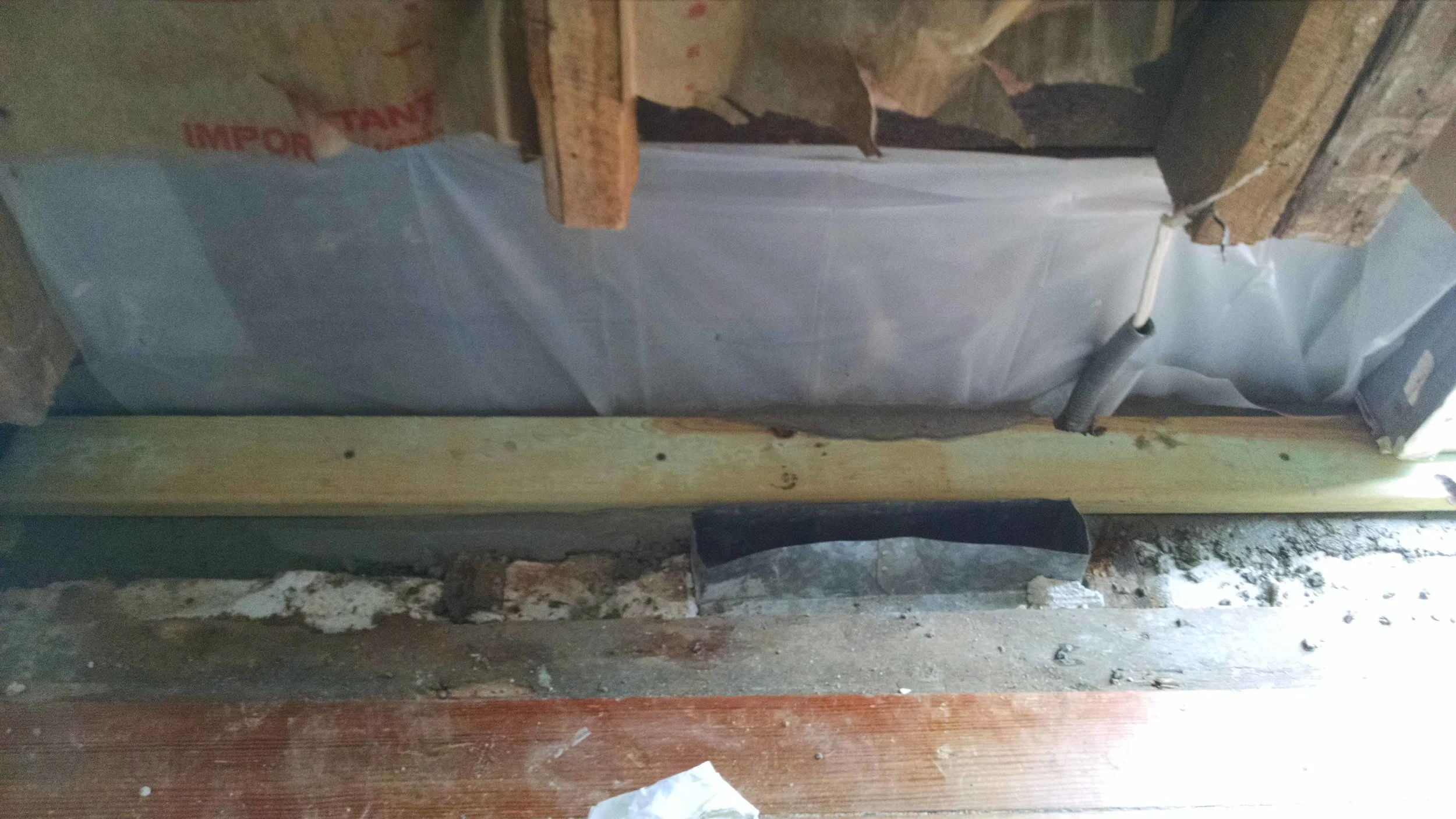 REINFORCING THE SILL PLATE