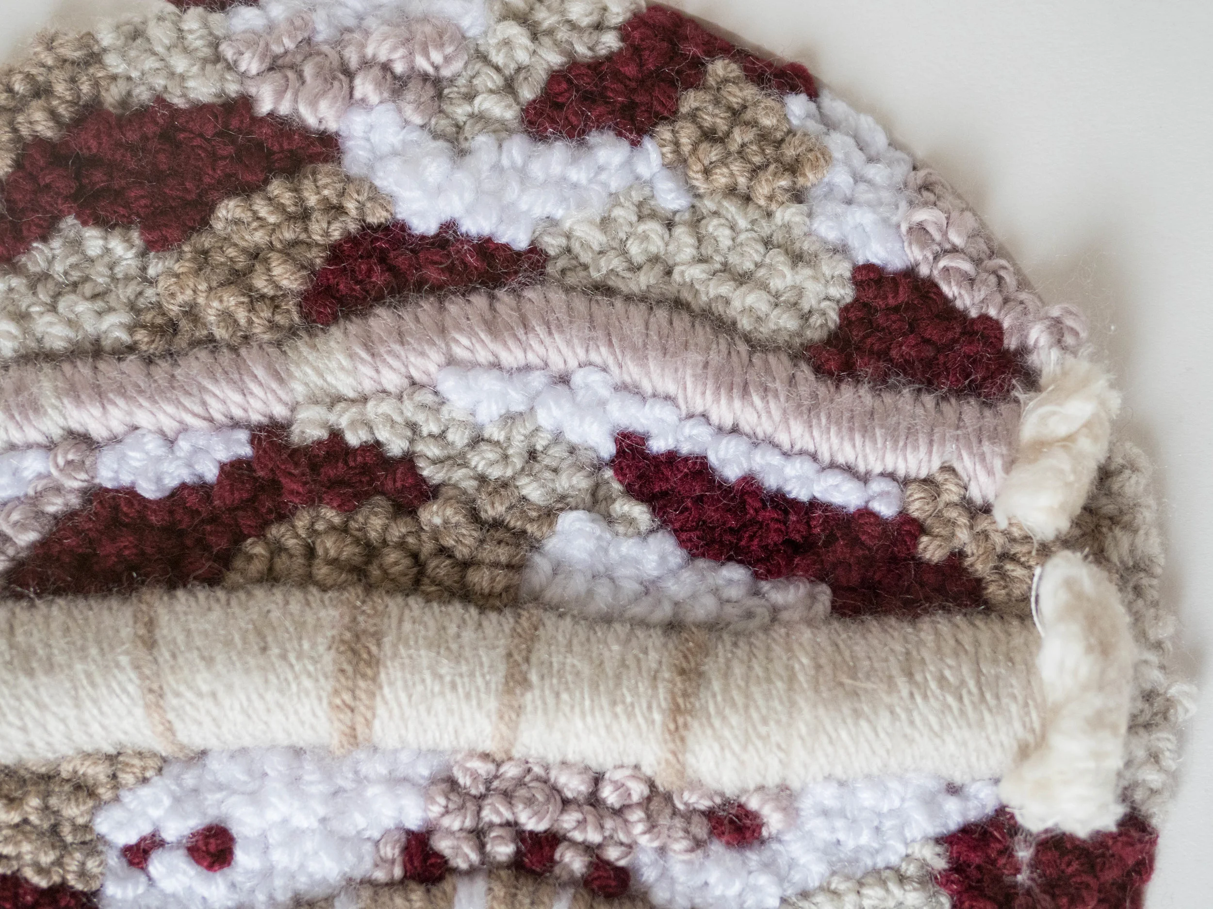 Yarn Embroidery Wall Hanging - Oxtail Mountain - P1010076.jpg