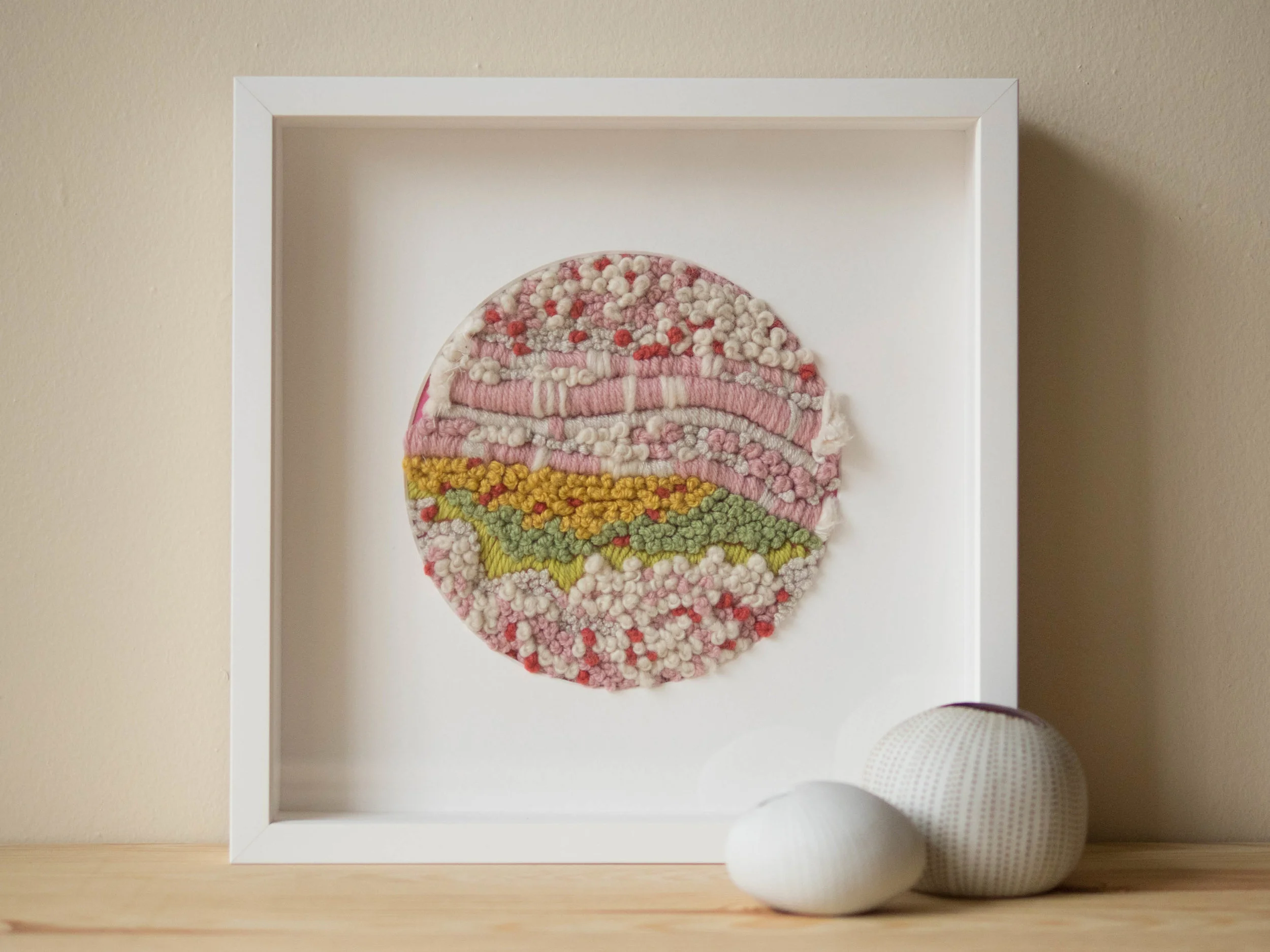 Yarn Embroidery Wall Hanging - Strawberry Fields - P1000980.jpg