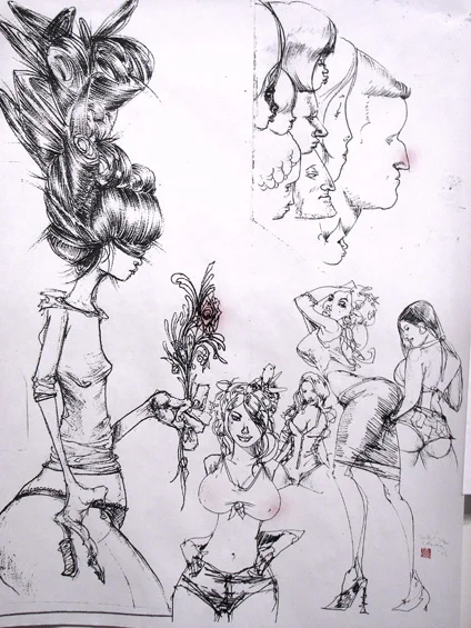 David-Choe-Chiks-N-Noses