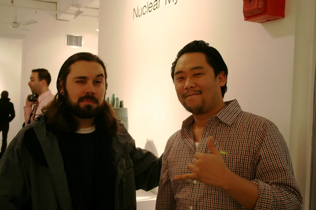 David-Choe-at-Jonathan-Levine-Gallery-Openings-02