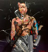 David Choe Joe Rogan painting — David Choe