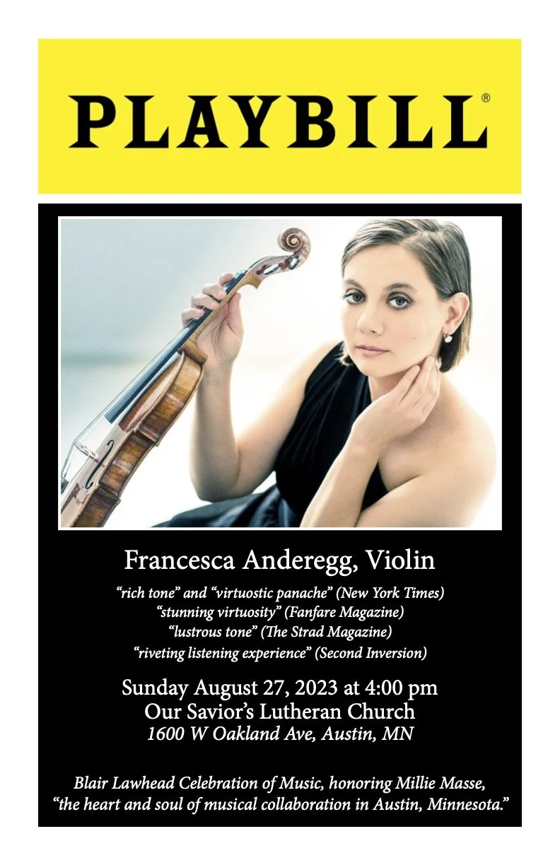 Blair Lawhead Memorial Concert