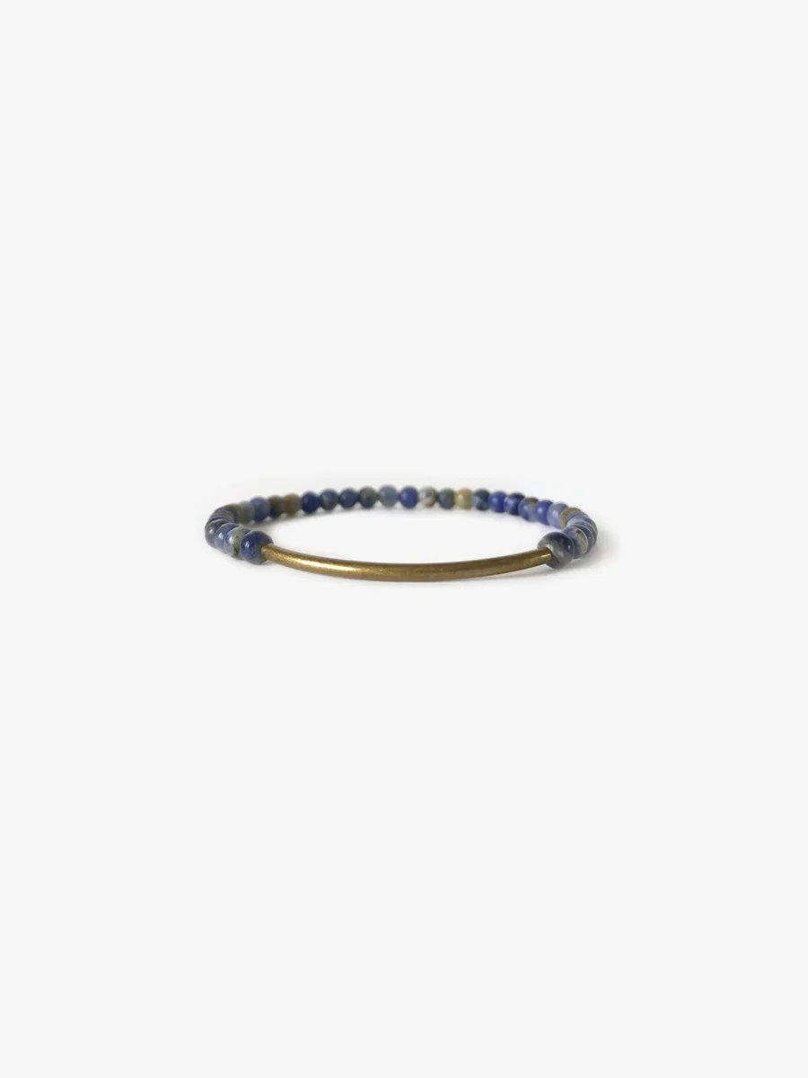 Tubular _ Indigo Sodalite _ Brass.jpg