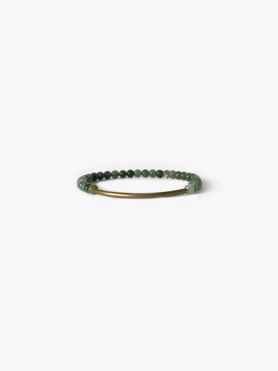 Tubular _ Green Agate _ Brass.jpg