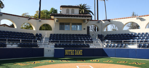 Notre Dame high school marines memorial stadium