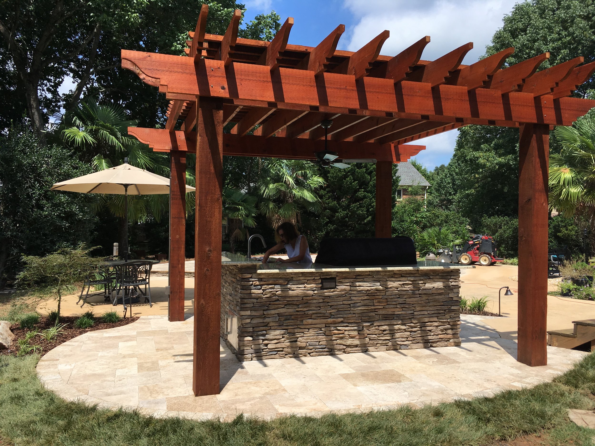 Backyard Design Charlotte NC Paver Patios Charlotte NC