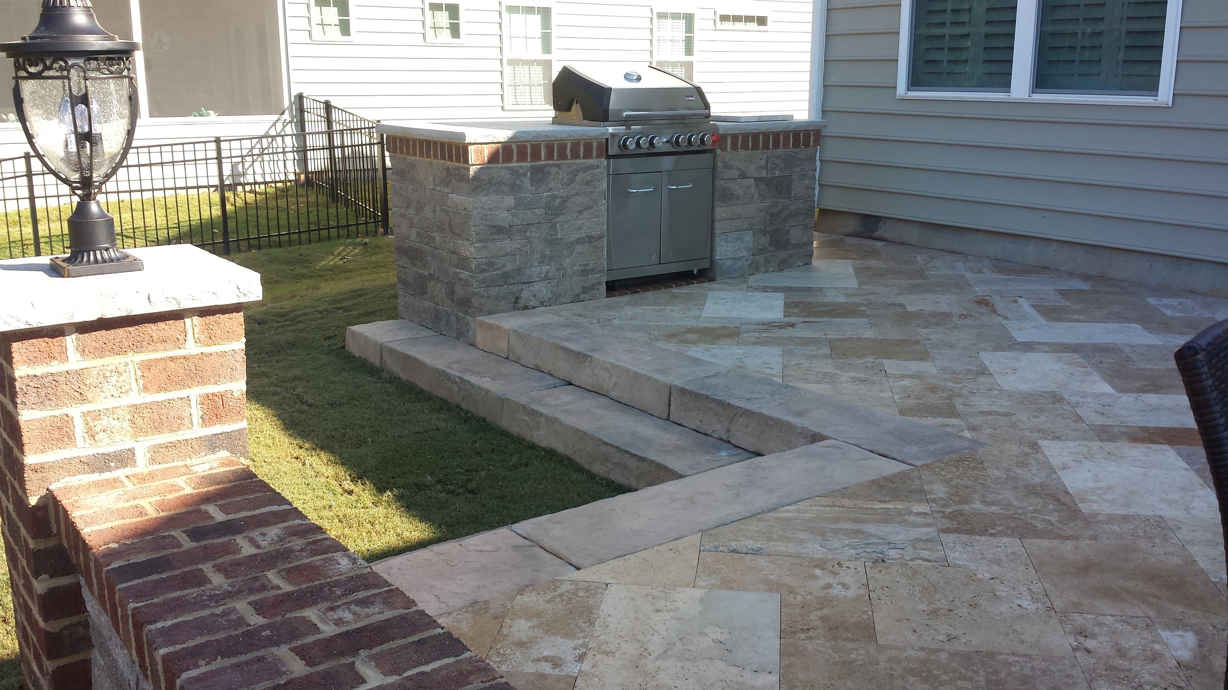 Backyard Design Charlotte NC Paver Patios Charlotte NC