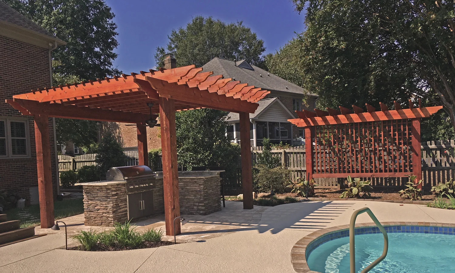 Backyard Design Charlotte NC Paver Patios Charlotte NC