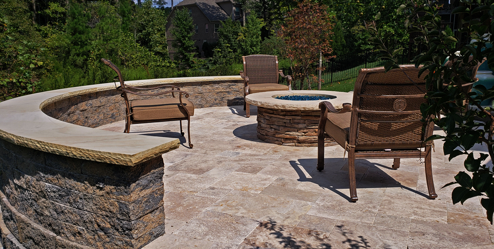 Backyard Design Charlotte NC Paver Patios Charlotte NC