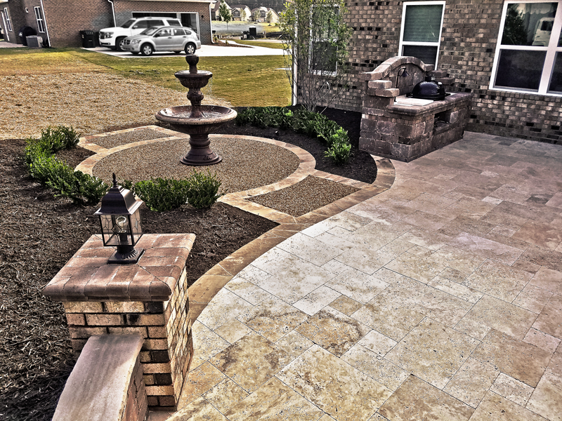 Backyard Design Charlotte NC Paver Patios Charlotte NC