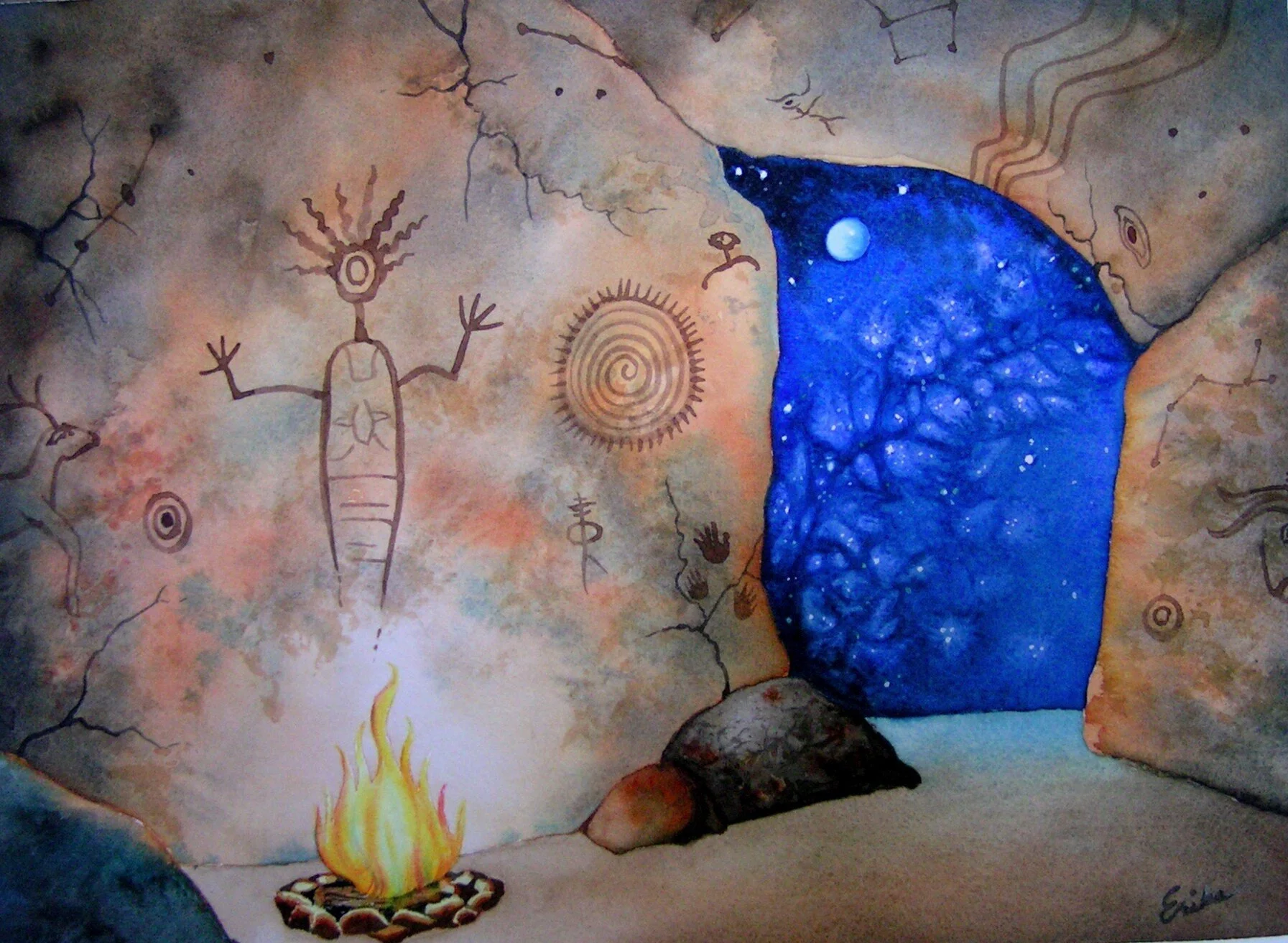 Paleo Night Sky II
