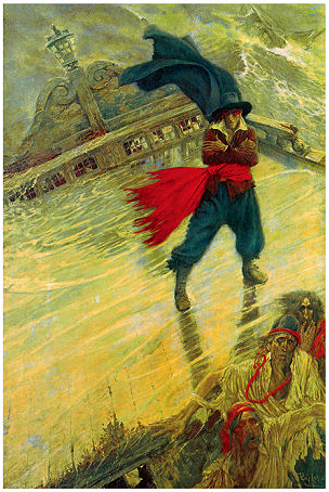 The Flying Dutchman by Howard Pyle