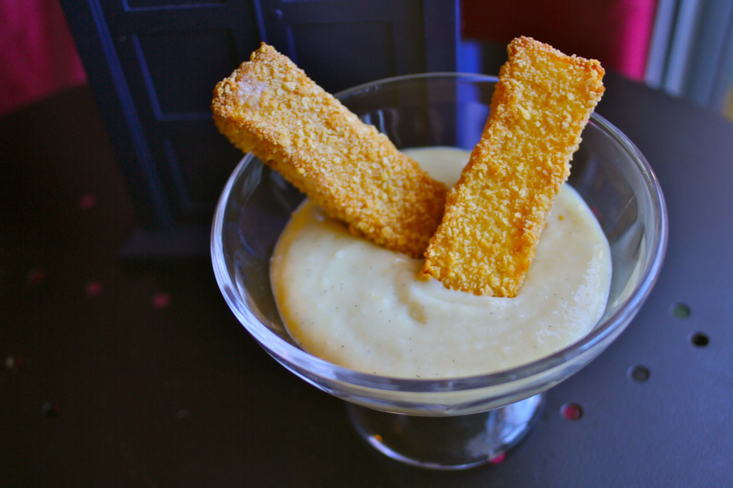 Recipe: Fish Fingers and Custard