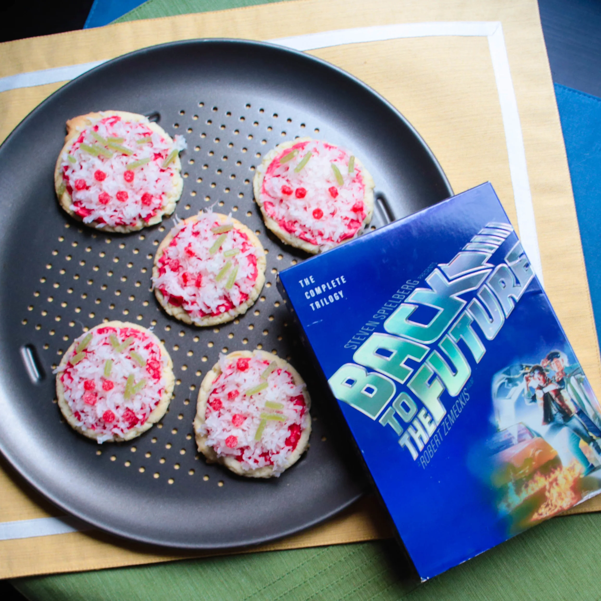 Cosplay Cuisine: Back to the Future Dehydrated Pizza Cookies