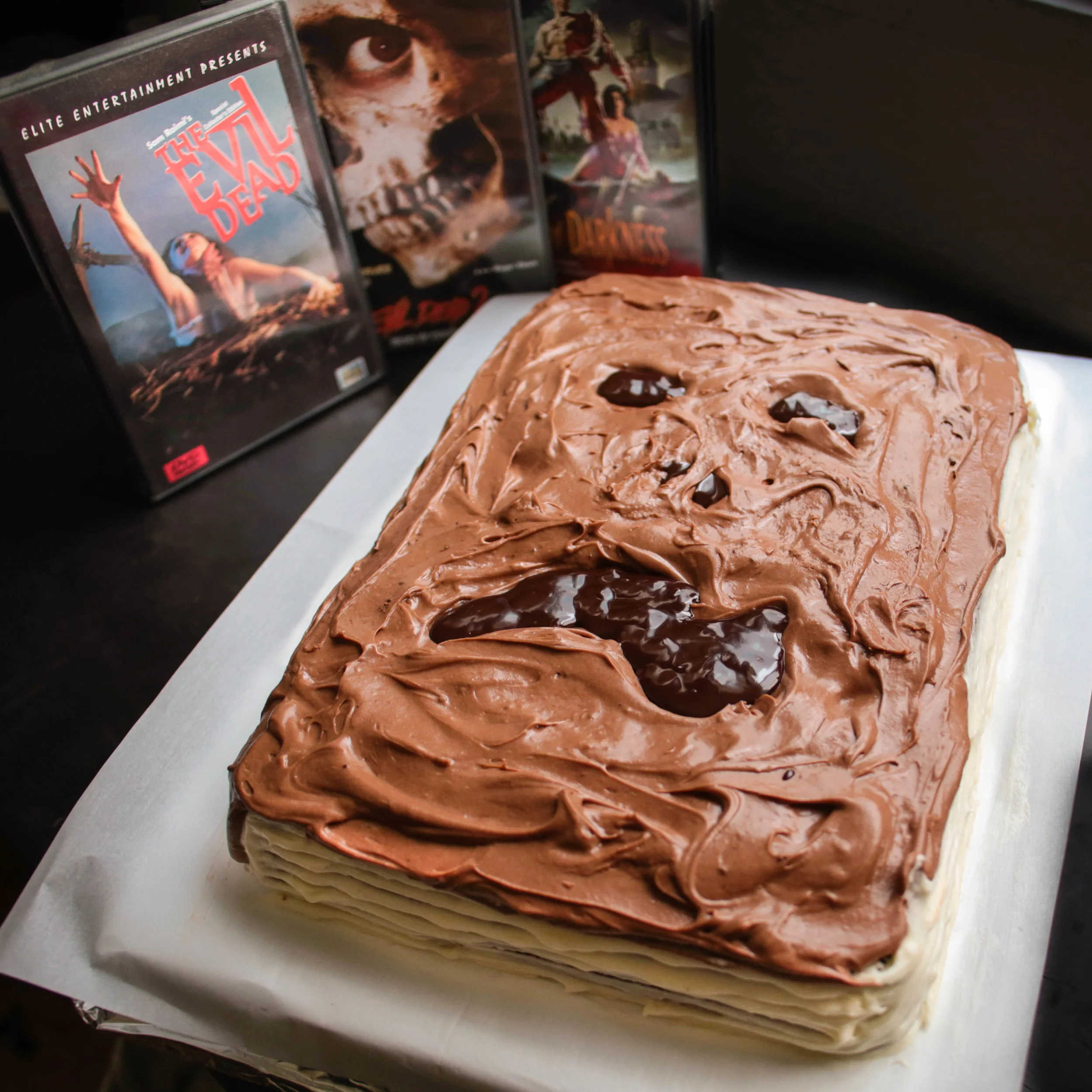 Recipe: Pumpkin Necronomicon Cake