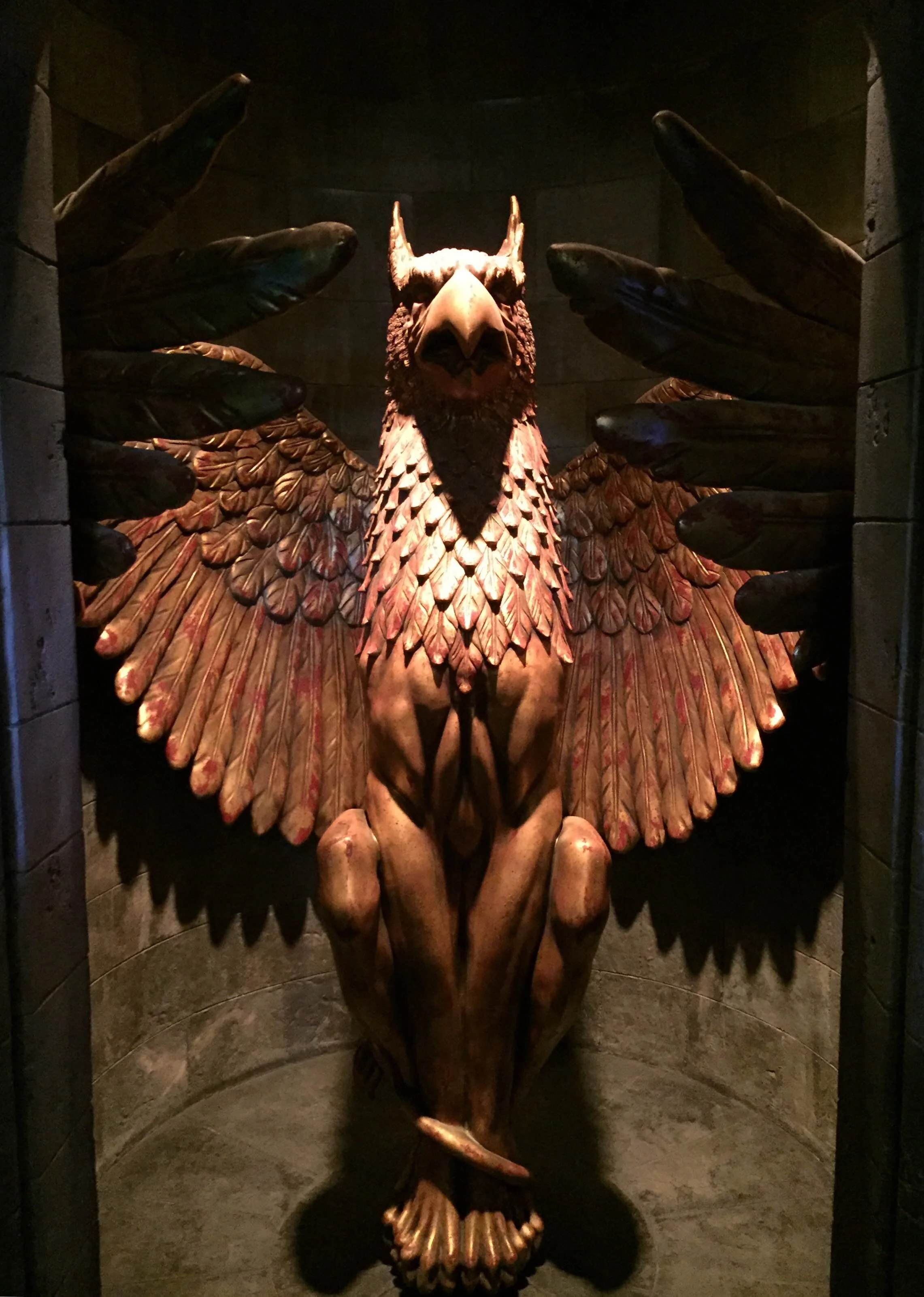  Entrance to Dumbledore's office 