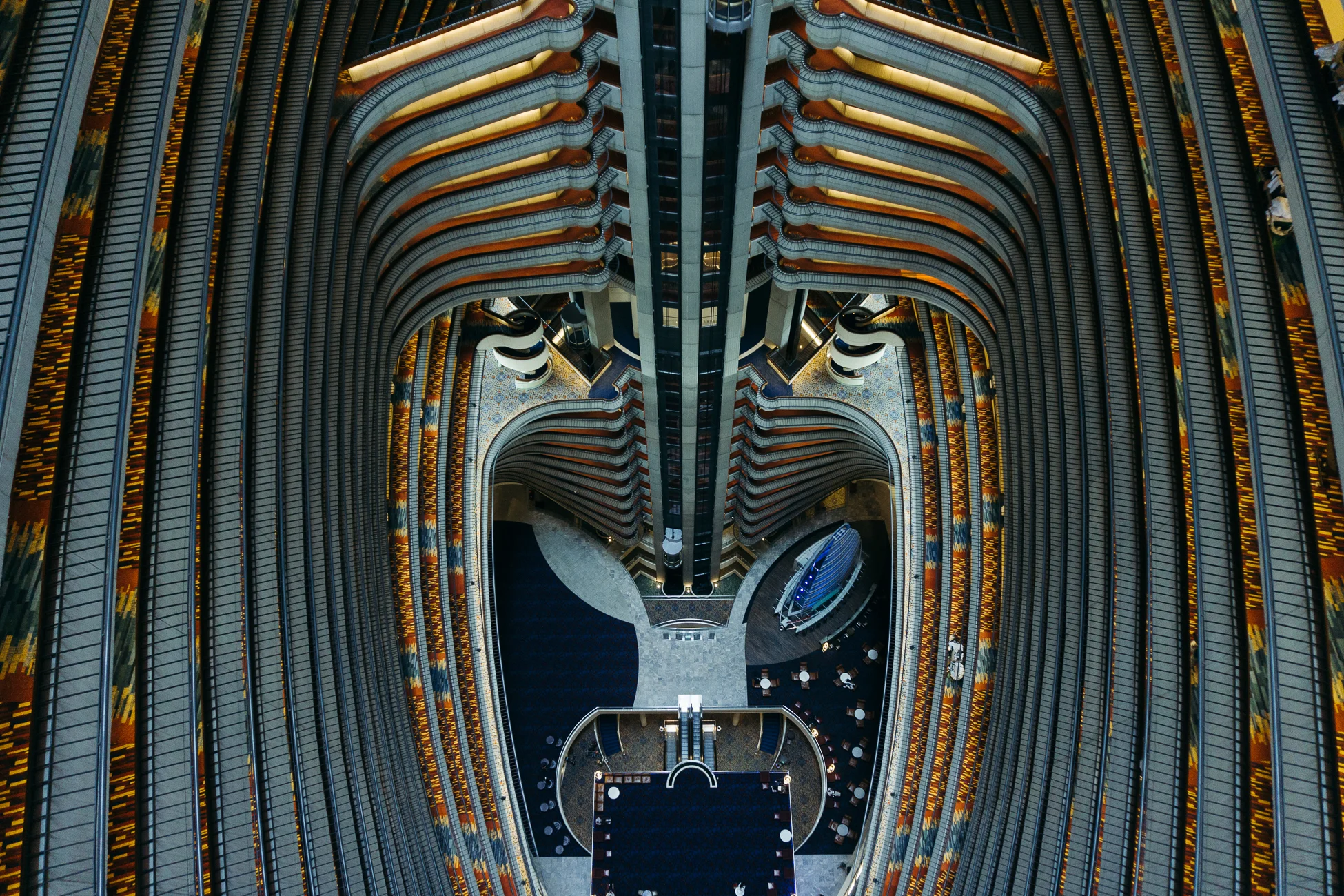 Personal work shot at the Marriott Marquis , in Atlanta, GA.