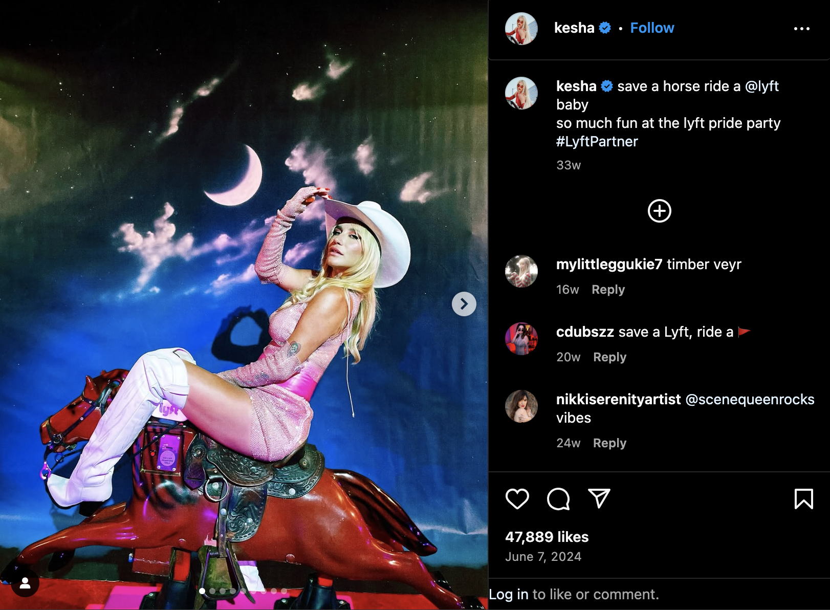 kesha x lyft