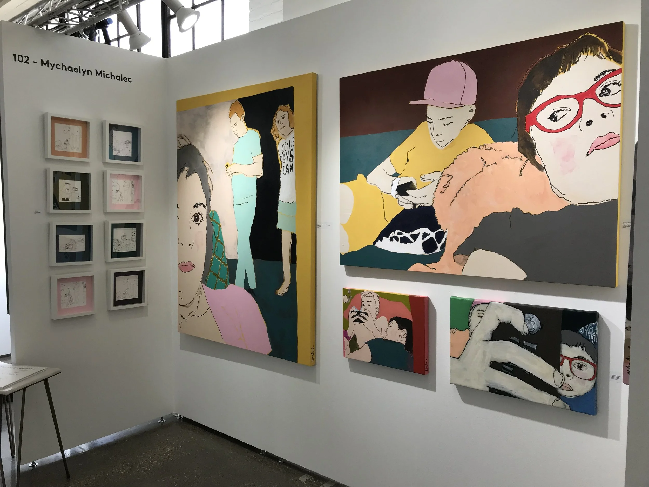 Installation at The Other Art Fair, Mana Contemporary, Chicago