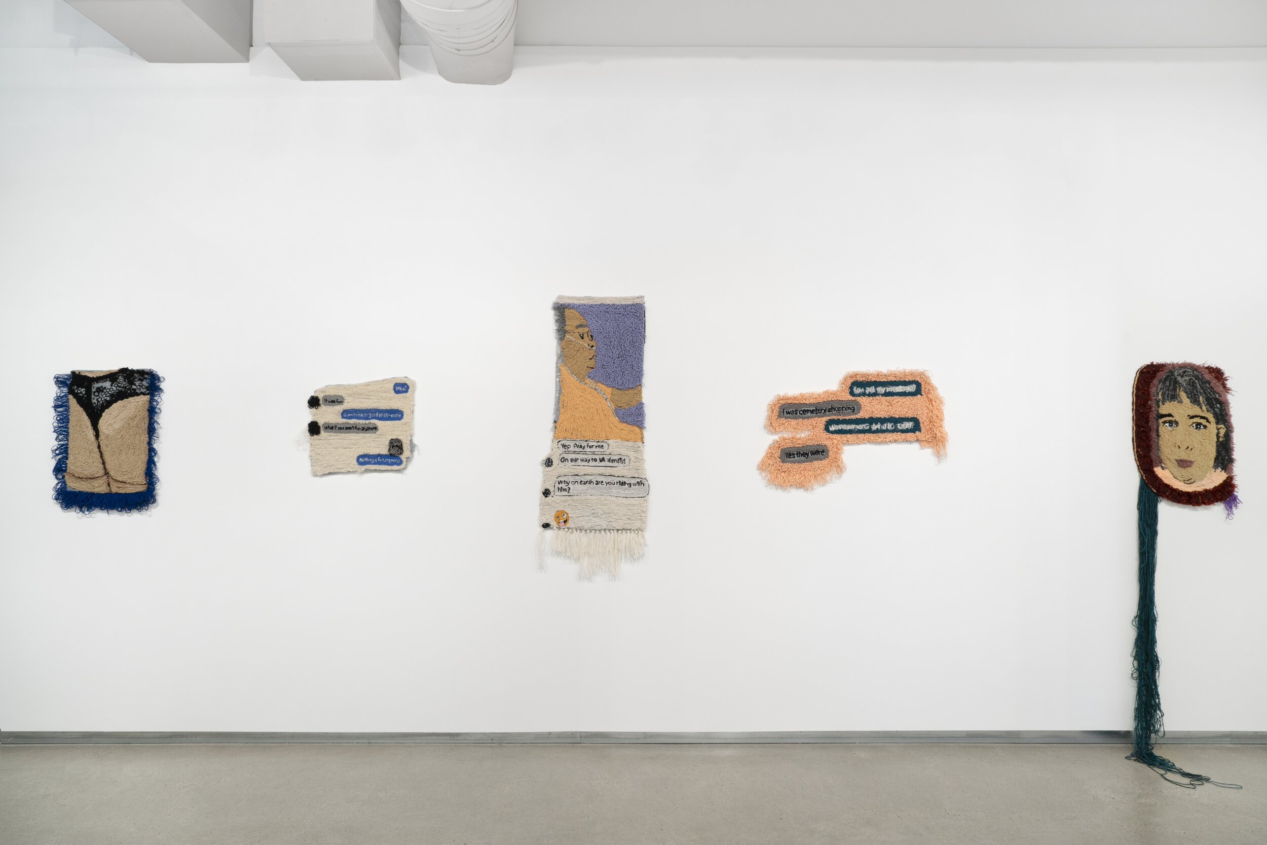 Installation view of Future Ruin