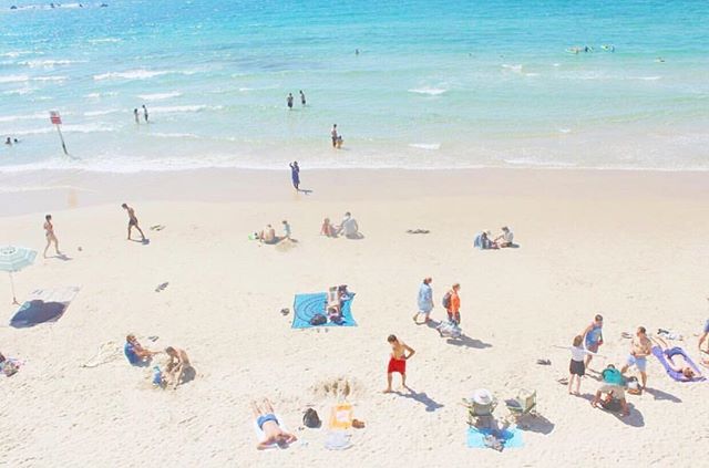 @natgeo has consistently ranked tel aviv's beaches among the top ten best in the world. our favorites are gordon, frishman and hilton beach. 
tip: for a fun and unique evening activity head to the beach for a game of #beachvolleyball or late night su