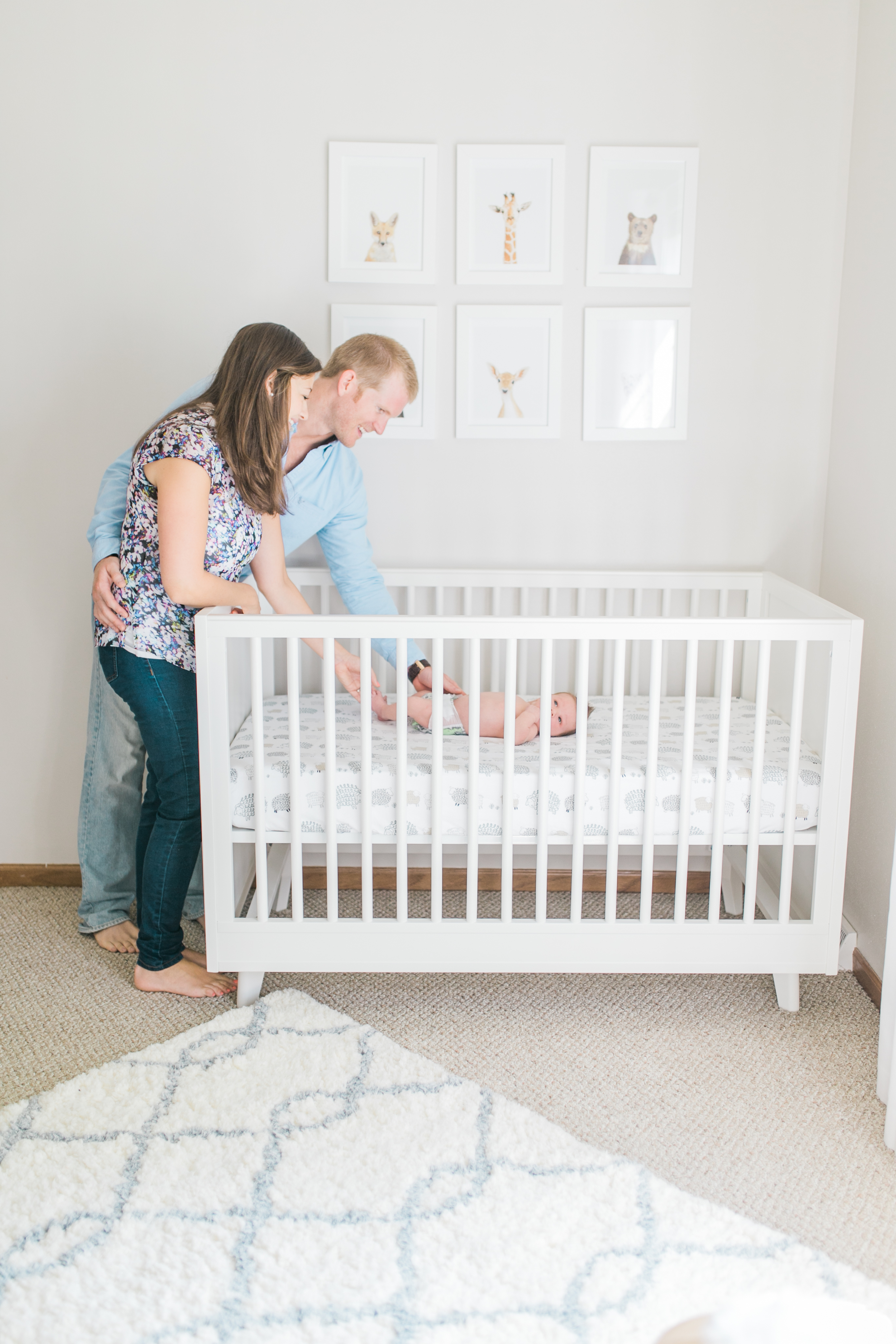 vanessa wyler photography pewaukee oconomowoc newborn lifestyle photos light airy nursery baby animals