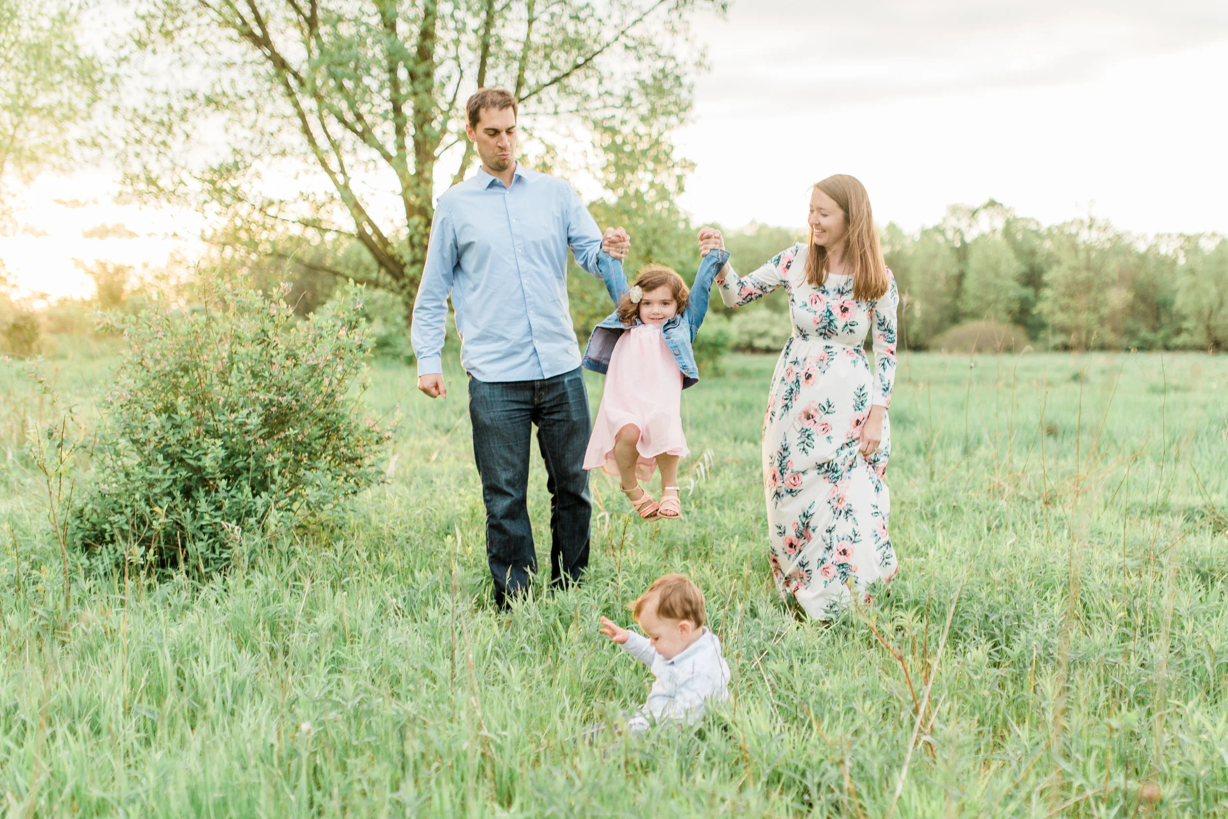 vanessa wyler brookfield waukesha sunset family photography