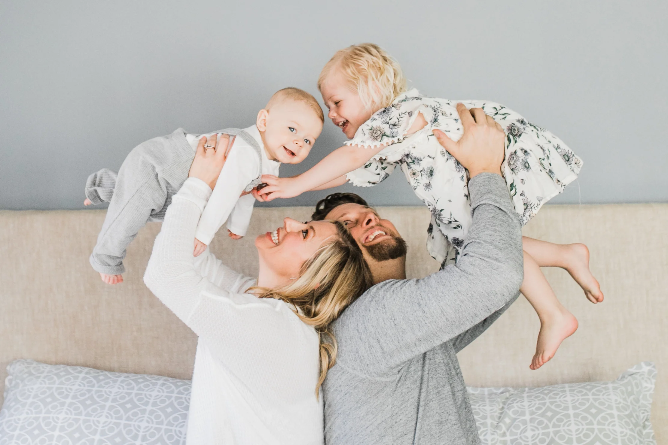 6 month old baby photography session waukesha wi