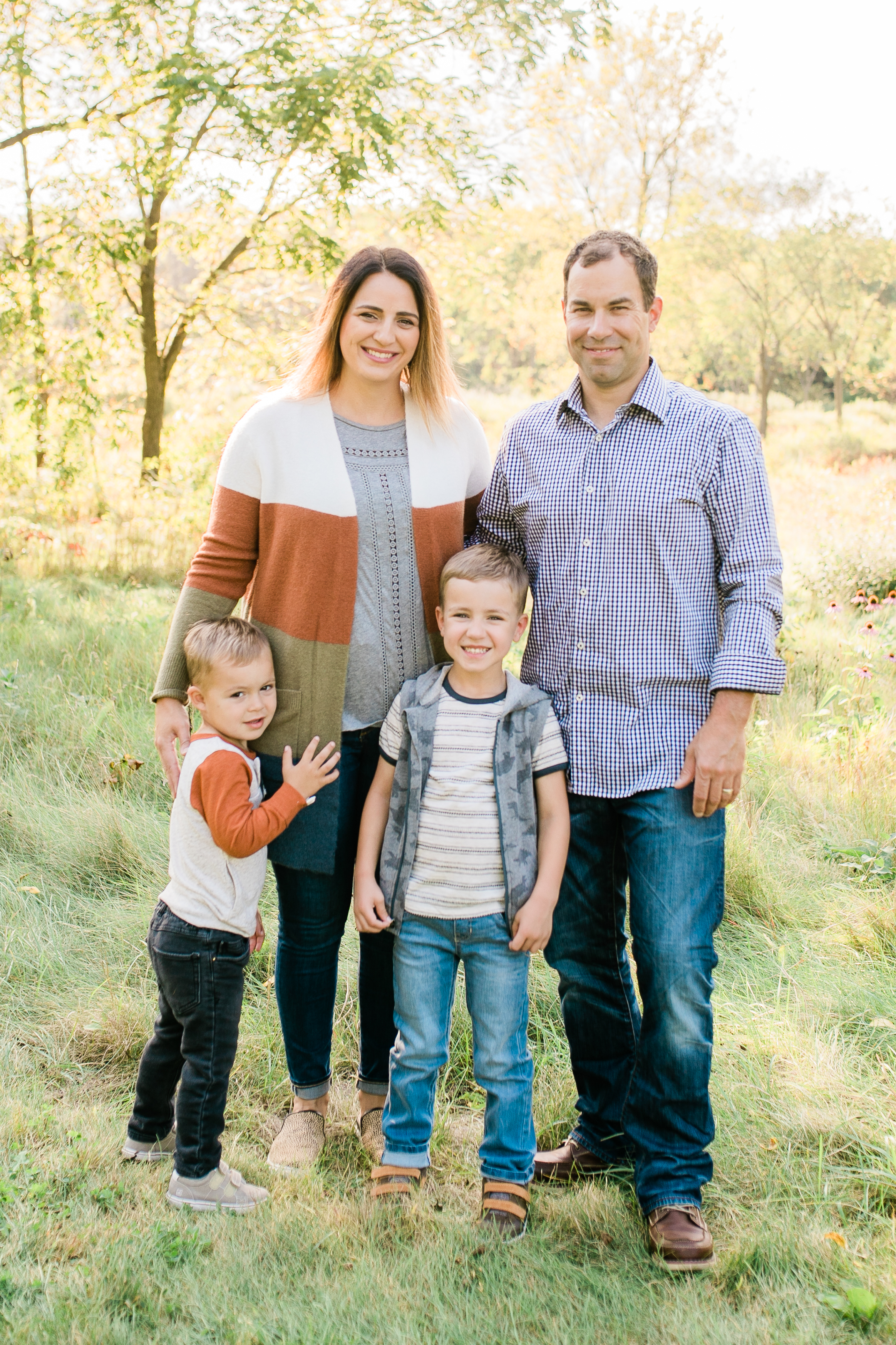 fall family photos waukesha vanessa wyler photography