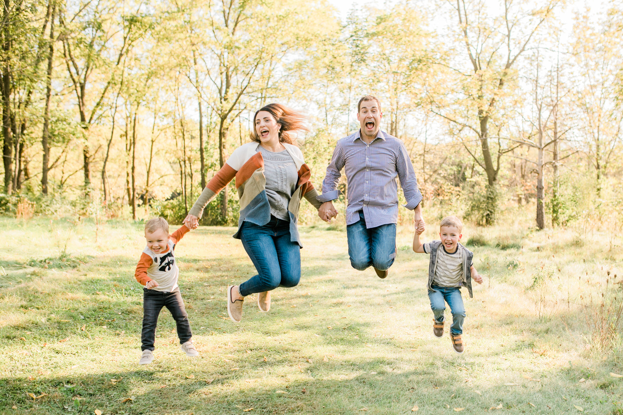 fall family photos waukesha vanessa wyler photography