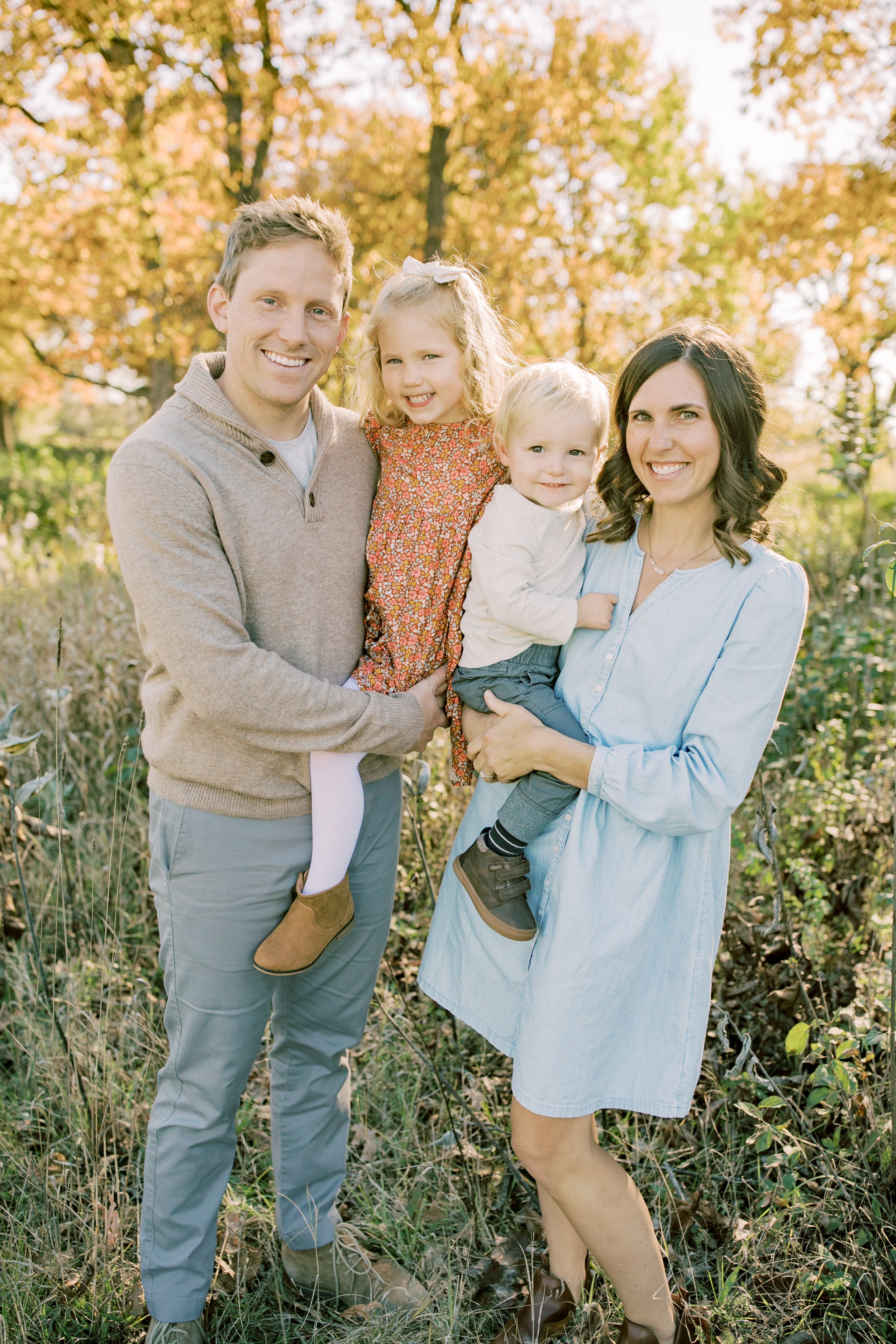 Vanessa Wyler - Waukesha Fall Family Photography - Ward Family