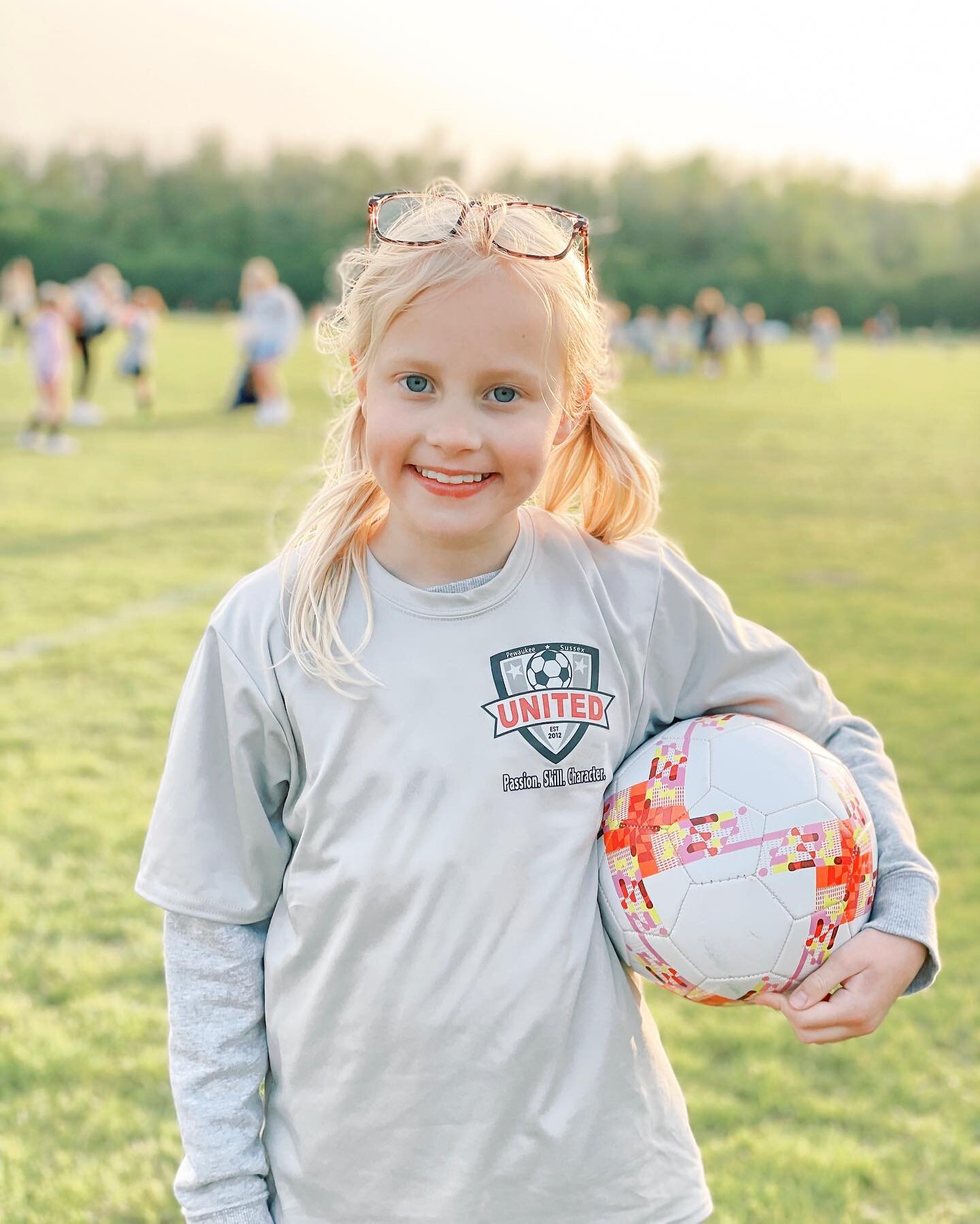 Spring Soccer ⚽️ She&rsquo;s gaining more confidence each week #emlittlegem