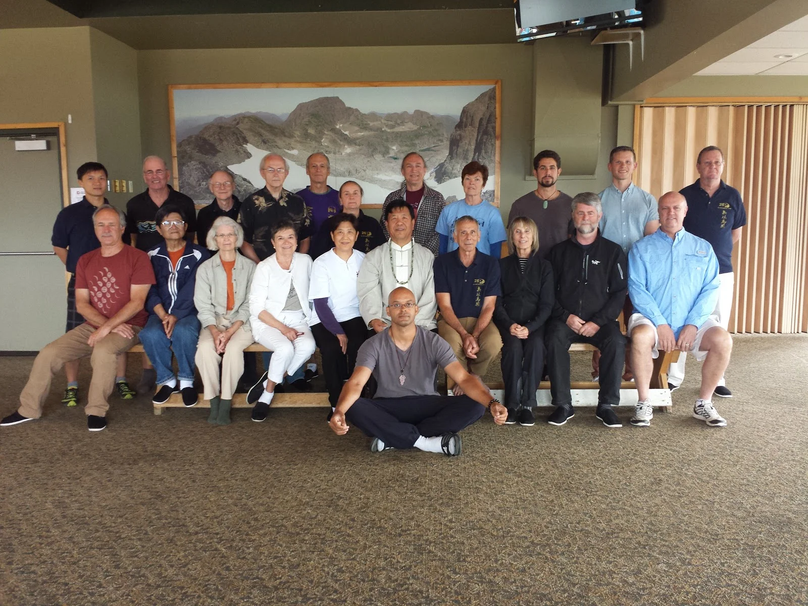 Casey at Master Henry Wang's 2015 Taiji Summer Camp