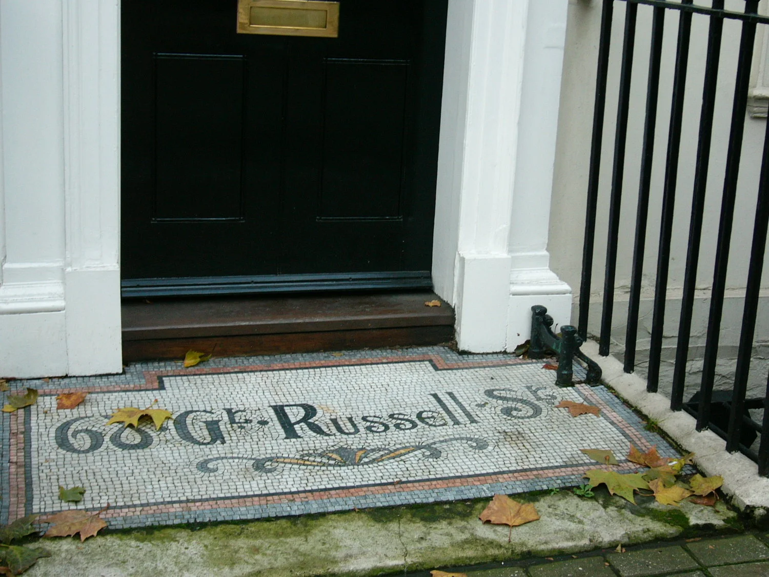 My address in London