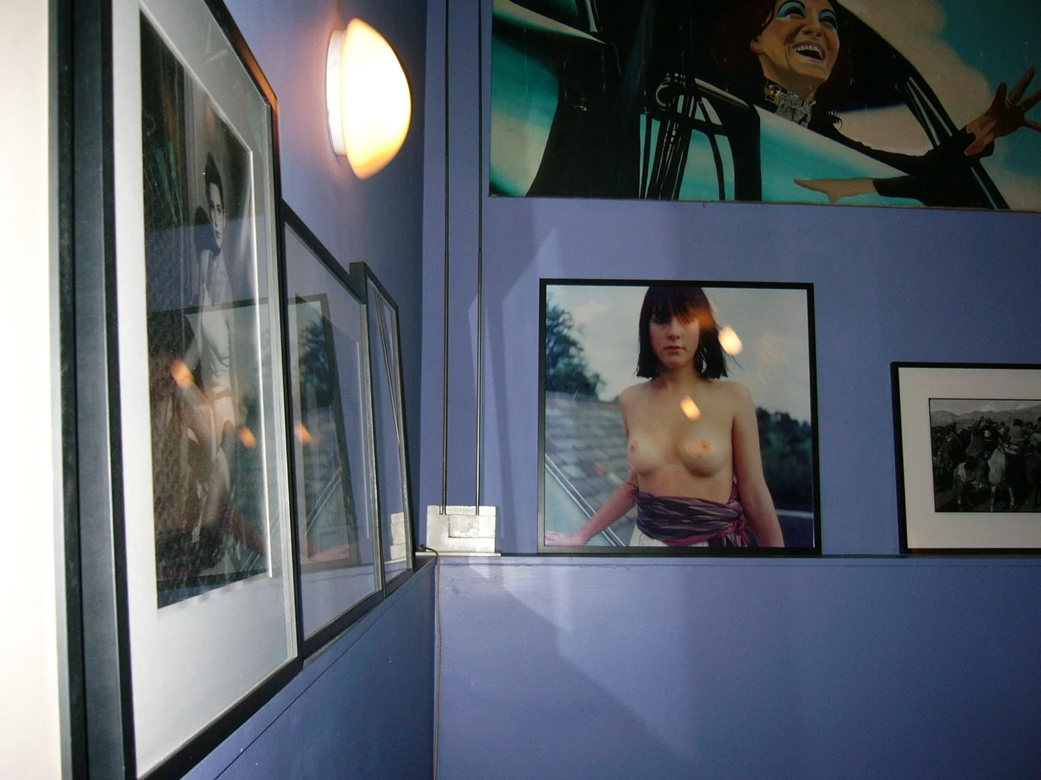 Working for high-end art collectors.