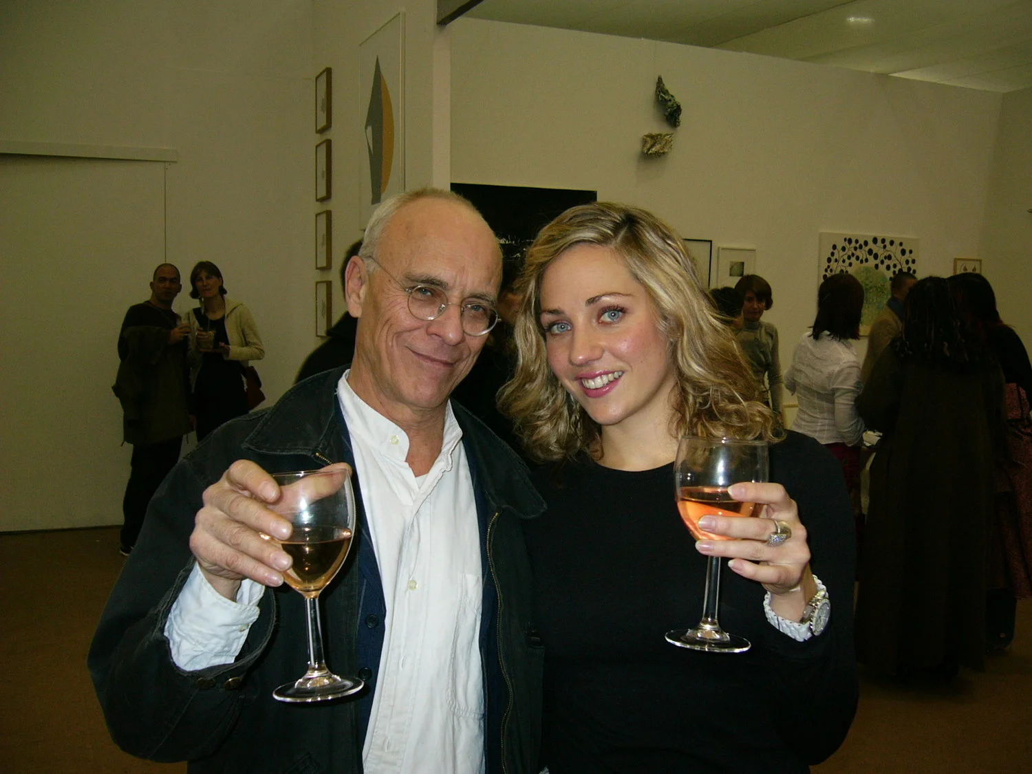 Meeting John Dunbar, at The Frieze Art Fair, 2004