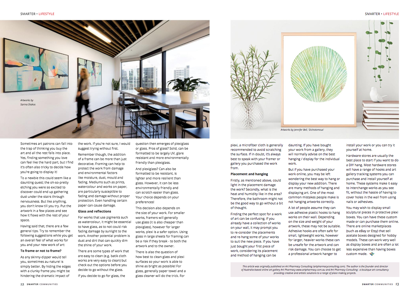 SMARTER COMMUNITIES: Australian Art Curator Blog