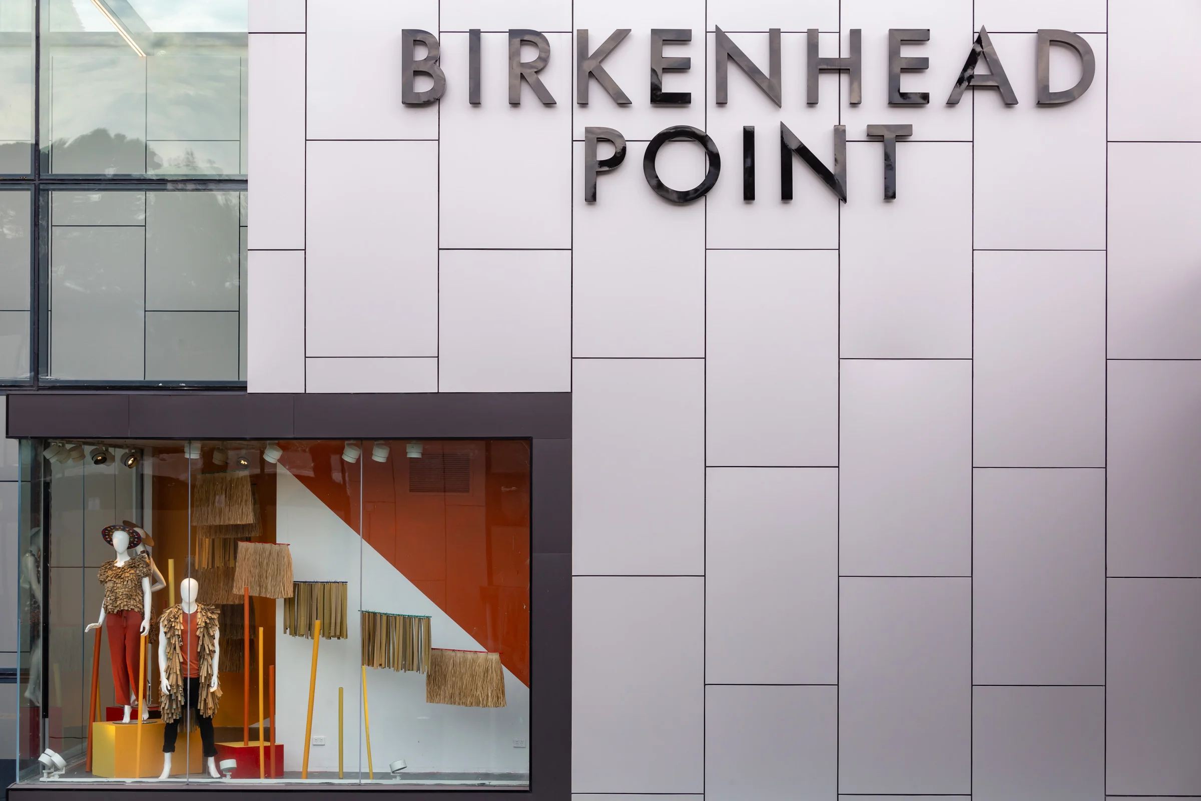 Jeff McCann’s installation at Birkenhead Point. Image Credit: Art Pharmacy Consulting / Jodie Barker