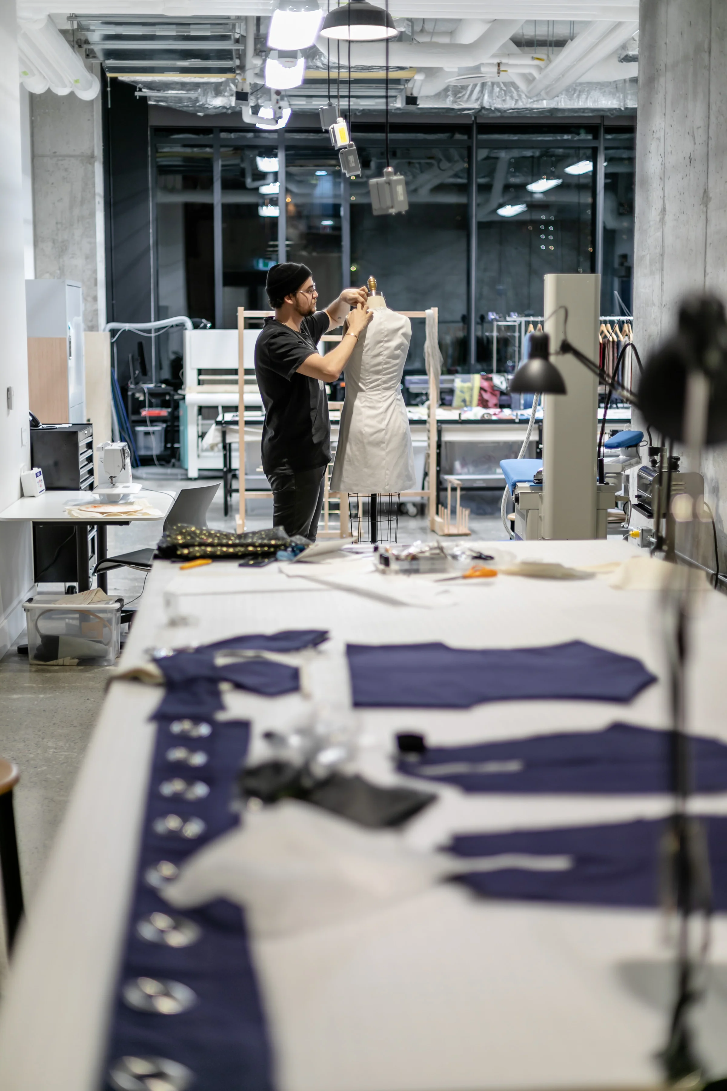 One of the many specialist artist studios at Artscape Daniels Launchpad. Image Credit: Vito Amati / Ryan Emberley / Artscape Daniels Launchpad.