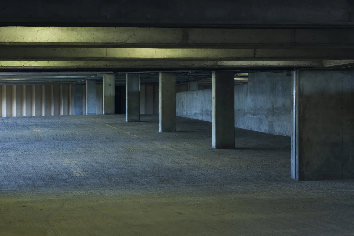 A level of the Bold Tendencies car park before it’s art make-over. Image Credit: Bold Tendencies