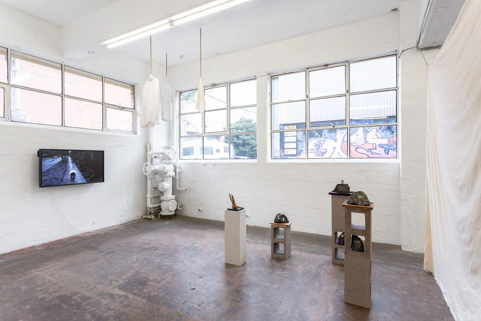 An exhibition being held at Bus Projects, based in Collingwood, Melbourne. Image Credit: Bus Projects