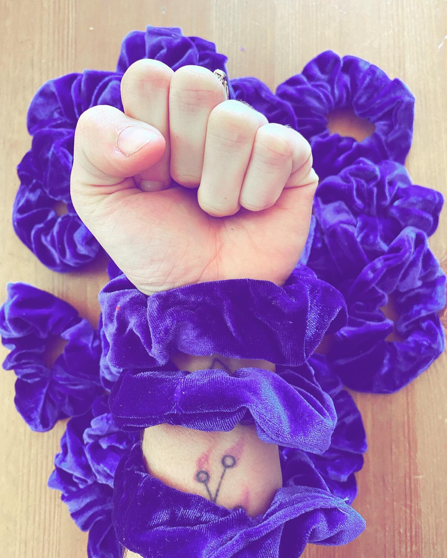 Don&rsquo;t have purple to wear tomorrow? Don&rsquo;t worry, hostess @guns_n_daisies has you covered!! (Yes, they are velvet. Yes, it&rsquo;s pretty silly and very 90&rsquo;s) Don&rsquo;t forget to tell the front desk that you&rsquo;re at @halfmoonbo