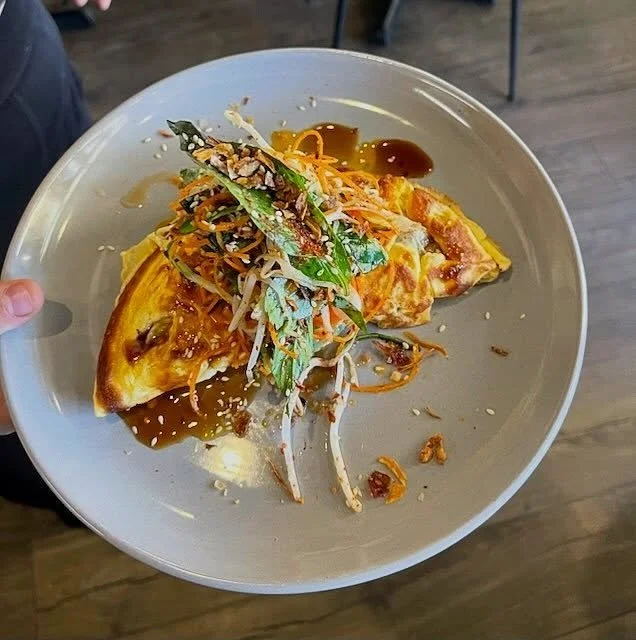 Turkish Eggs
Dill yoghurt, chorizo, greens, chilli oil &amp; warm pida

Tasmanian Smoked Salmon
Sourdough, whipped ricotta, baby capers, poached eggs &amp; citrus vinaigrette

Avocado Halloumi Burger
Hot honey, caramelised onion jam, rocket &amp; pic