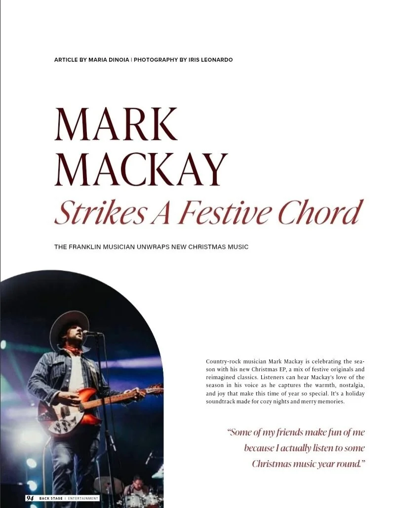 🤩🤩🤩 Thank You @franklintnlifestyle for such a great feature this month! I&rsquo;m so stoked for our new Christmas record and our tour&hellip; pick up your copy today and come find me and I&rsquo;ll sign it 😂🎄🎅🏻

#franklintn #franklin #tennesse