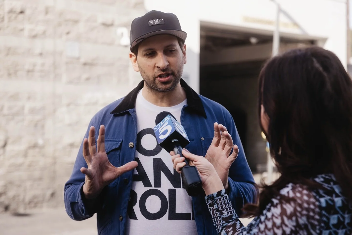 Thanks KTLA for chatting today at our annual concert for the homeless on skid row. The Midnight Mission delivered another great day and @iris_leonardo captured it all. We&rsquo;ll see yall next year for year 11!! PS @fiftyflowers you are amazing ❤️❤️