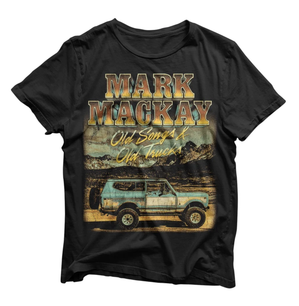 Mark Mackay — Old Songs Old Trucks Tee.png